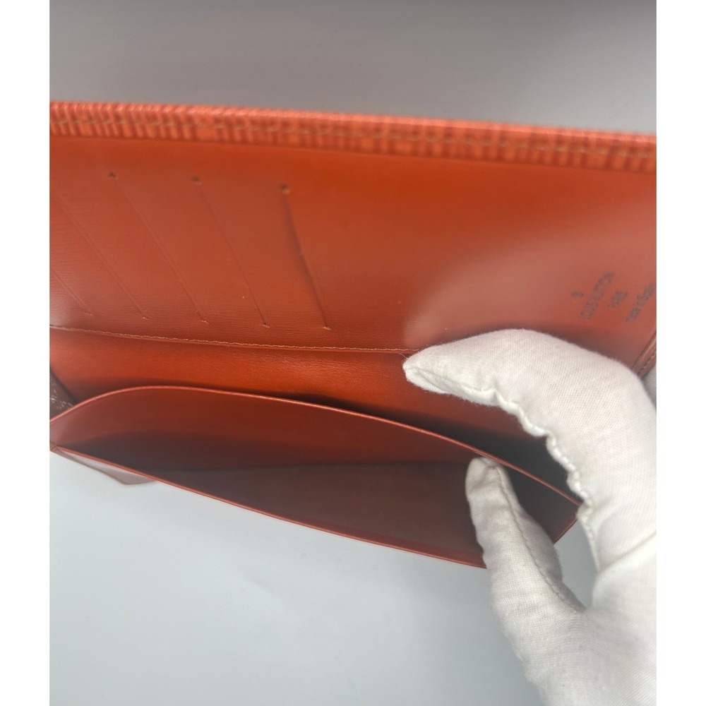 Louis Vuitton Epi Leather Zippy Wallet‎ Orange #291 - Picture 7 of 12